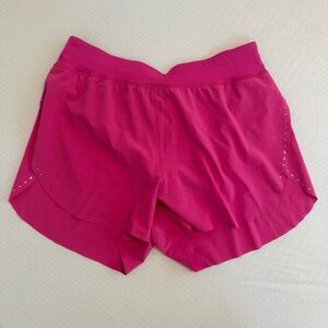Lululemon Fast and Free Shorts in Sonic Pink Size 8